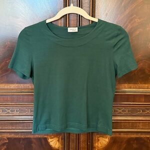 Akris Punto Emerald Green Top